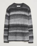 Samsøe Samsøe Saarin Mohair Striped Sweater Grey