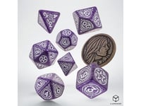 Q-Workshop The Witcher: Yennefer Dice Set - Lilac And Gooseberry