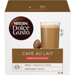 Dolce Gusto Cafe Au Lait Kofeiiniton kahvikapseli, 16 kpl, 3-PACK