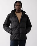 BOSS Green J Hamar 3 Mens Padded Hooded Jacket - Black - Size Large