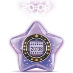 Réveil KidiMagic Starlight Violet - VTECH - 6 à 12 ans - Projection animée - 9 en 1