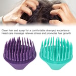 Hair Brush Head Massage Wet Dry Use Purple Green Shampoo Tools For Hair Care GGM