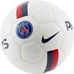 Nike Unisex-Adult PSG Supporters Soccer Ball SC3773 white/university red/midnight navy 4