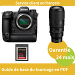 Nikon Z9 Camera+Objectif Nikon Z 100-400mm f4.5-5.6 VR S NIKKOR+SanDisk 256 Go Extreme SD card PRO CFexpress Type B