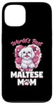 iPhone 13 Maltese Dog Breed Pet World's Best Maltese Mom Case