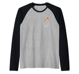 Hot Dog In Pocket Fun Pocket Food Design Raglan Baseball Tee