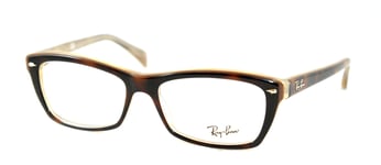 Monture De Vue rayban RB 5255 Cal. 53 IN Celluloïd Style Femme Jeune Nouvelle