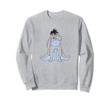 Disney Winnie The Pooh Eeyore Outline Transparent Eye Cover Sweatshirt