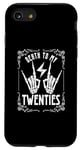 Coque pour iPhone SE (2020) / 7 / 8 Death To My Twenties 20s 30e anniversaire 30 ans Squelette