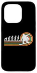 Coque pour iPhone 15 Pro Retro Snowboard Evolution Bottes de Snowboard Sports Lovers