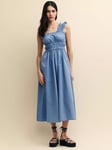 Nobody's Child Lennie Midaxi Dress, Light Blue