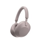 Casque audio arceau sans fil Sony WH1000XM5 rose à réduction de bruit