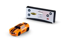 Carson 500404276 1:60 Nano Racer Striker 2.4GHz Orange - Voiture télécommandée, véhicule RC, Voiture RC, durée de Conduite 20 Min, Voiture RC pour Enfants