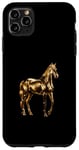 iPhone 11 Pro Max Horse Gold Case