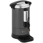 Royal Catering - Machine à Café Filtre Pro Grande Cafetière Percolateur 6 l Inox Poignées Robinet