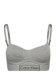 Calvin Klein Lght Lined Bralette Grå