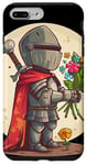 iPhone 7 Plus/8 Plus Valentine's Knight with flowers in hand costume Case