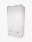 Great Little Trading Co Star Bright Double Wardrobe, White