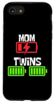 iPhone SE (2020) / 7 / 8 Mom of Twins Low Battery Funny Mother's Day Mom of 2 kids Case