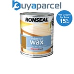 Ronseal 36881 Interior Wax Dark Oak 750ml RSLIWDO750