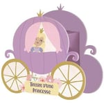 Statuettes et figurines Sud Trading  Tirelire pour enfant carrosse de princesse parme