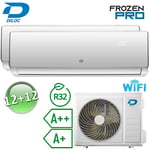 Climatiseur bi-split 12000+12000 Btu R32 A++/A+ Diloc Frozen PRO (U.E. 5.2) - Wi