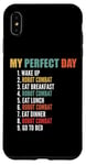 Coque pour iPhone XS Max My Perfect Day Robot Combat amusant