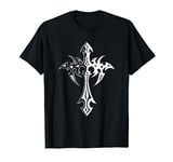 Gothic Cross Grunge Aesthetic Mall Goth Punk T-Shirt