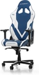 (L'original Gladiator G001 Chaise Gaming, Simili Cuir, Bleu-Blanc, Jusqu'à 2 M