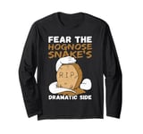 Fear the Hognose Snake’s dramatic side Hognose Snake Long Sleeve T-Shirt