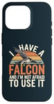 iPhone 16 Pro Falconer Peregrine Falcon Falconry Case