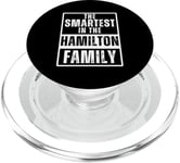 Smartest in the Hamilton Family PopSockets PopGrip pour MagSafe