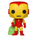 Funko Pop! Marvel: Holiday - Iron Man laukulla #1282 Bobble-Head -vinyylihahmo