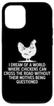 Coque pour iPhone 12/12 Pro Appel à tous les amateurs de poulet : Chicken Lover is Fun