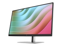 Hp E27k G5 - E-Series - Led-Skärm - 27" - 3840 X 2160 4K Uhd (2160P) @ 60 Hz - Ips - 350 Cd/M² - 1000:1 - 5 Ms - Hdmi, Displayport, Usb-C - Högtalare - Svart Huvud, Svart Och Silver (Stativ) - Med Hp 5 Års Hårdvarusupport På Plats Nästa Arbetsdag Fö