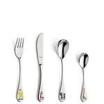 Amefa Kids Safari Kids Cutlery Set Stainless Steel 4 Piece