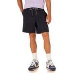 Amazon Essentials Short De Marche avec Entrejambe De 20,3 cm Et Cordon De Serrage, Coupe Décontractée (Disponible en Grandes Tailles) Homme, Noir, XL