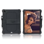 iPad Pro 11 inch (2020) / (2018) solid theme leather flip case - Black