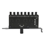 PC Fan Controller PC Fan Hub 8 Channels For CPU Chassis For Water Cooling System