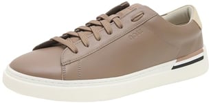 BOSS Homme Clint_Tenn_ltnu Tennis, Kaki Beige, 43 EU