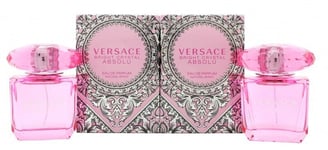 VERSACE BRIGHT CRYSTAL ABSOLU GIFT SET 2 X 30ML EDP - WOMEN'S FOR HER. NEW