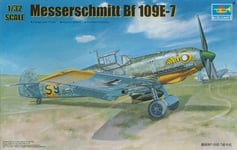 Trumpeter 2291 Messerschmitt BF 109E-7 Kit de modélisme Blanc