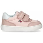 Baskets enfant Tommy Hilfiger  BASKET  DOUBLE VELCRO ROSE