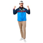 Rubie's 1000035M000 Ted Lasso Kit de déguisement pour adulte, pour homme, multicolore, taille M