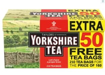 Taylors of Harrogate Yorkshire Black Tea Bag-420 Tea Bags Catering Pack(2x210s')