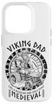 iPhone 14 Pro Funny Viking Dad Medieval Lawn Mower Lawnmower Father Figure Case