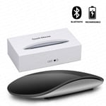 Apple sans fil Bluetooth souris magique Macbook Pro Air Mini ordinateur portable tablette PC iPad Lenovo jeu ergonomique mince tactile souris - Type Black