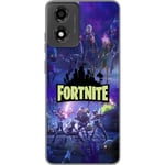 Motorola Moto E14 Genomskinligt Skal Fortnite