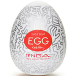 Tenga Keith Haring Egg Party disposable masturbator 6,5 cm