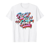 Rock N Roll Girl Cool Graffiti T-Shirt